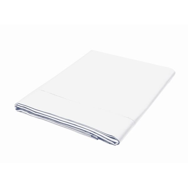 1000TC Plain Dye Flat Sheet - White